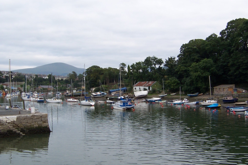 Hafen in Wales